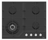 Built-In Gas Stove 4 Burners 60CM Black