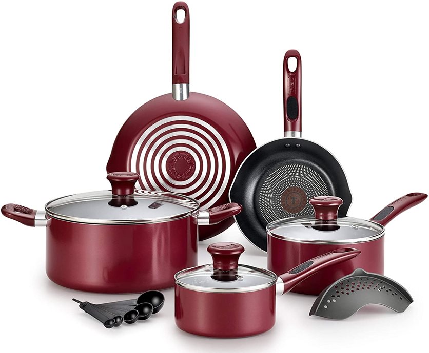 T-Fal Excite Non-Stick 14 Piece Cookware Set