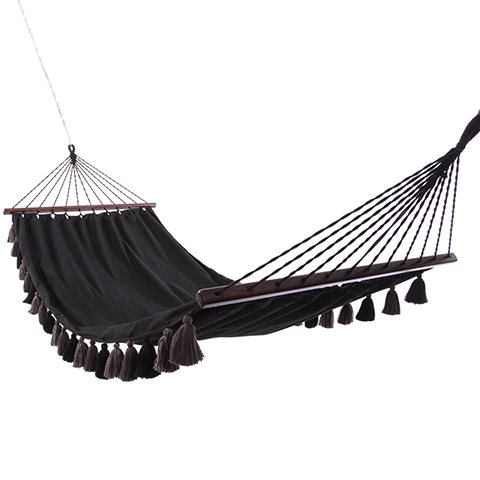 Canvas Hammock - Sustainable and stylish relaxation.