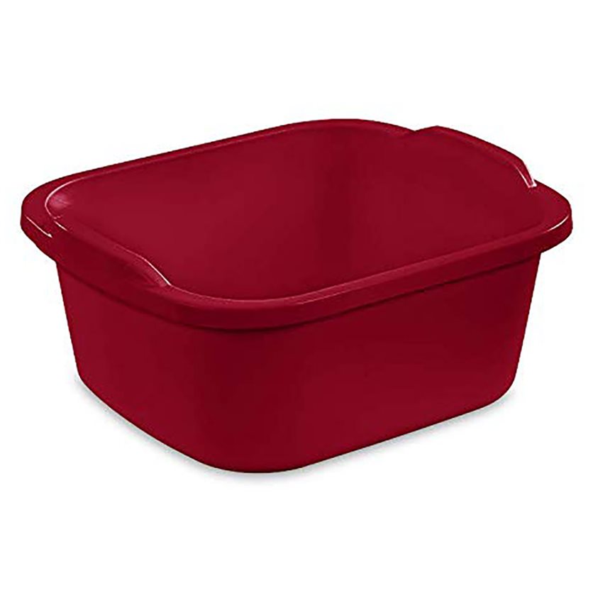 Sterilite 12 Quart Dishpan Red