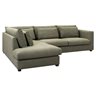 Corner Sofa Chelsea - Olive Green