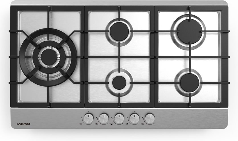 Built-in Gas Hob 5 Burner Stainless Steel (86cm)