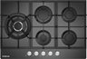 Built-in Gas Hob 5 Burner Black (75cm)