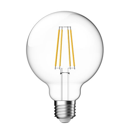 Tungsram LED Filament Globe 4.5W E27 3000K.