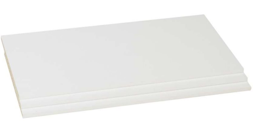 Shelf set Verona/Stockholm (3 pieces) - 89 cm.