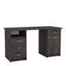 Monaco 2 Desk - Dark Oak