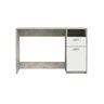 Desk With 1-Drawer Houston Grey/White
