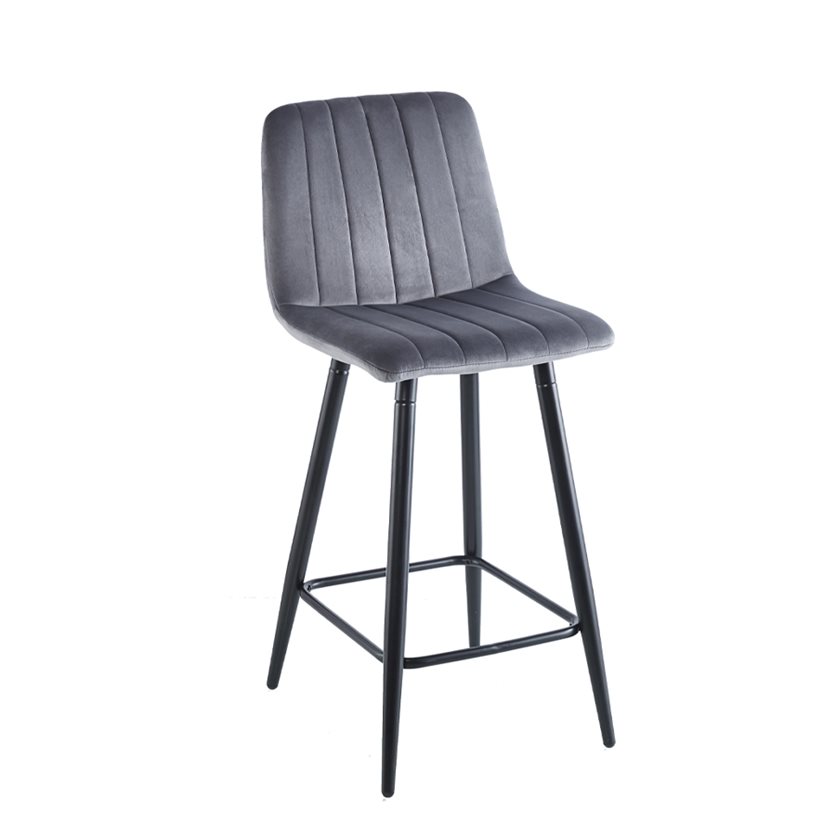 Dark Gray Bar Chair