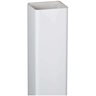 2 In. Square x 10 Ft. White Vinyl Downspout