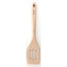 14 Oversize Slotted Turner - Beech Wood - O/S