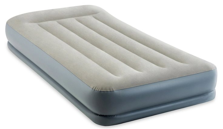 Standard Pillow Rest Air Mattress 12 Twin w/ Built-In Electric Pump