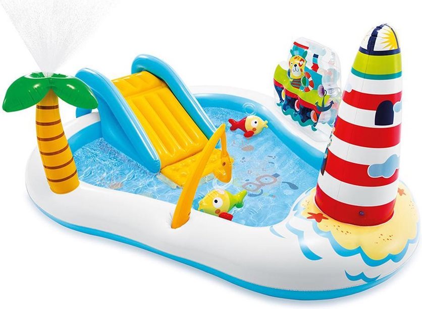 Play Pool Fishing Fun - 219x188x99cm