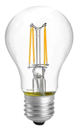 Led Filament Spotlight A60 E27 8W 6000K 800Lm Not Dimmable.