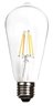 Led Filament Spotlight E27 4W 2700K 400Lum 110-130V/50 60Hz Dimmable Brand Megalite Clear Glass