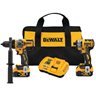 DeWalt 20V MAX Brushless Cordless 2-Tool Kit Including Hammer Drill/Driver with FLEXVOLT Advantage™
