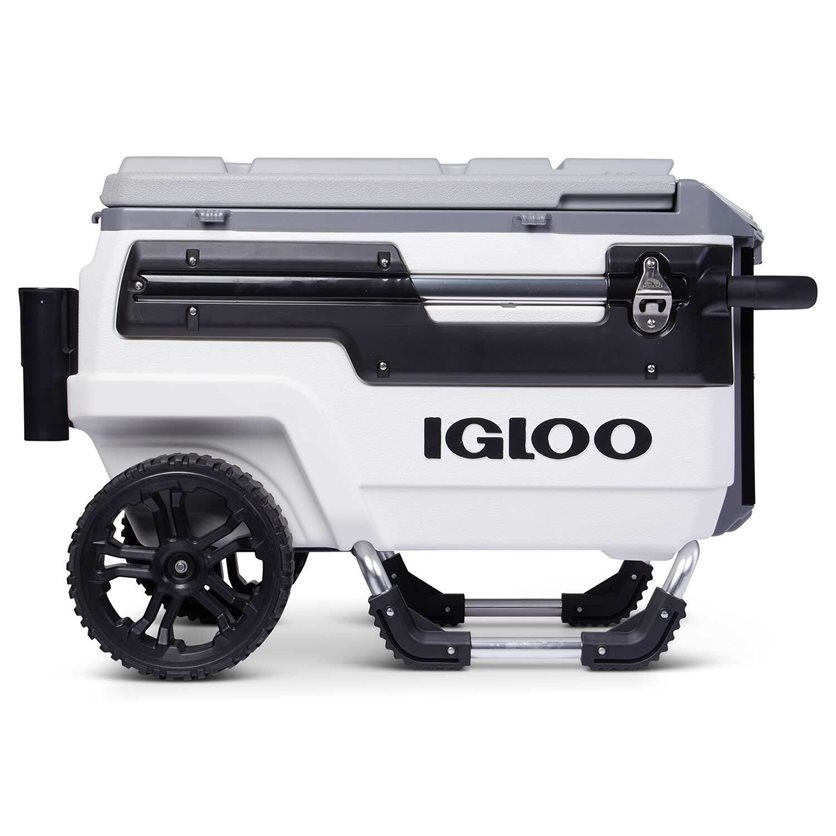 Trailmate Marine Wheeled Cool Box - Black & White