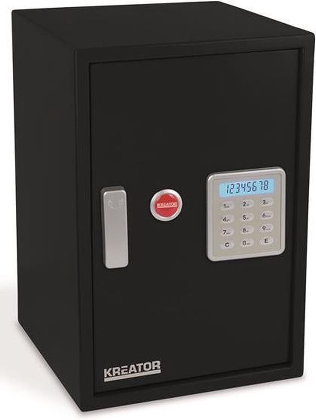 Electronic Safe - Black - 52 x 35 x 36 cm