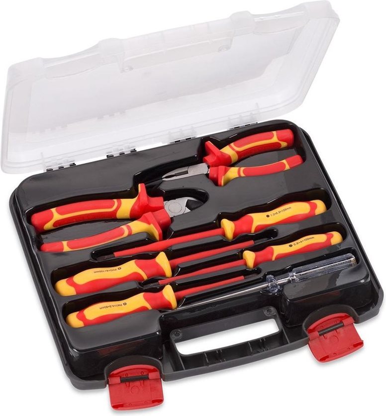 Tool Case Electrician Set VDE Tools 7 pcs