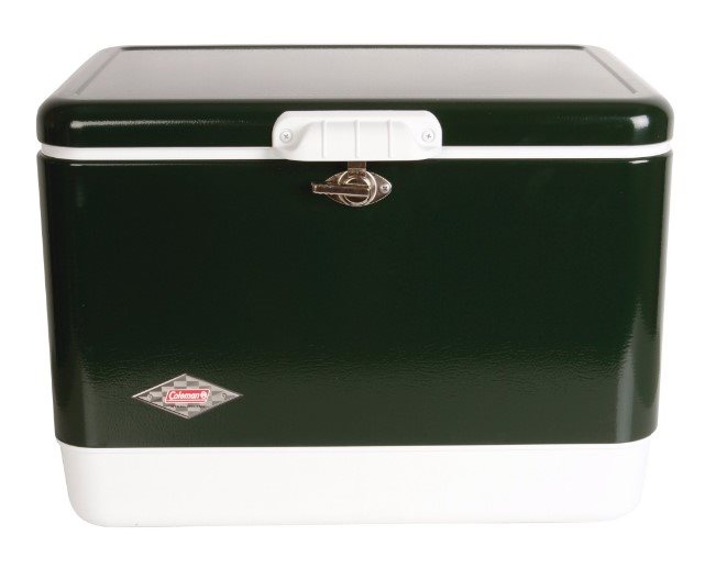 Vintage 54-Quart Steel Belted Cooler - Green
