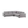 Yoomix Juno Mid Grey Corner Sofa