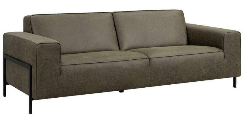 Sofa Lugano 3-Seater - Dark Green