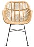 Julan Rattan Dining Chair - Natural Charm for Your Dining Room