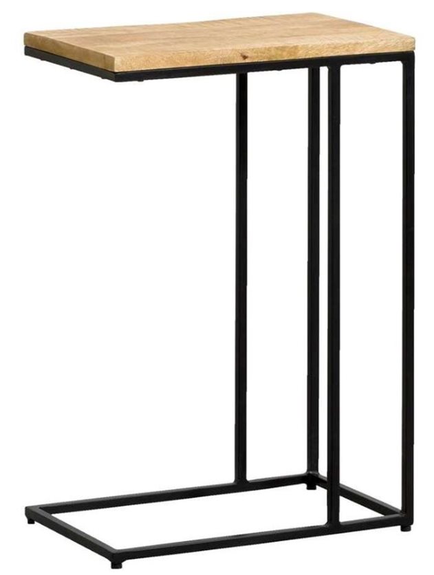 Side Table Kyan - Black/Natural