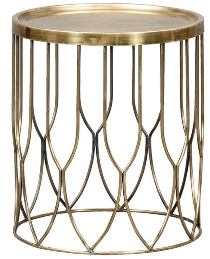 Side Table Verdi - Brass Color