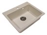 White Quartz Sink