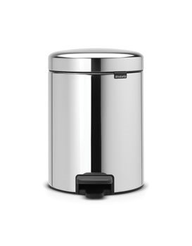 Pedal Bin newIcon, 5L - Brilliant Steel