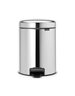 Pedal Bin newIcon, 5L - Brilliant Steel