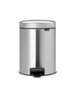 Pedal Bin newIcon, 5L - Matt Steel Fingerprint Proof
