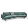Corner Sofa Vulcan Aqua Right