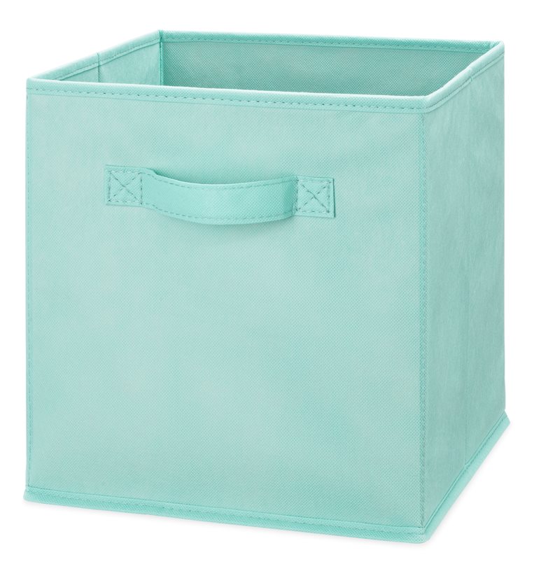 Whitmor Fabric Collapsible Storage Cube - Blue Light