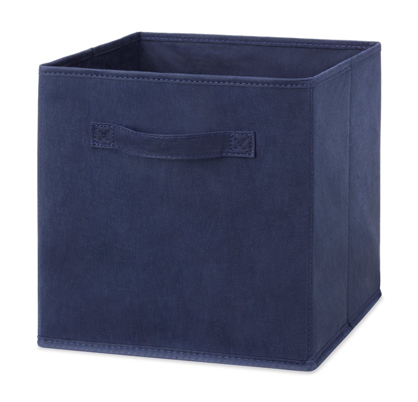 Whitmor Fabric Collapsible Storage Cube - Estate Blue