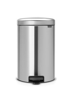 Pedal Bin newIcon, 20L - Matt Steel Fingerprint Proof