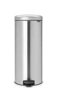 Pedal Bin newIcon, 30L - Matt Steel Fingerprint Proof
