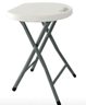Blow Mold Folding Stool - White