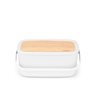 Nic Bread Bin - Light Grey