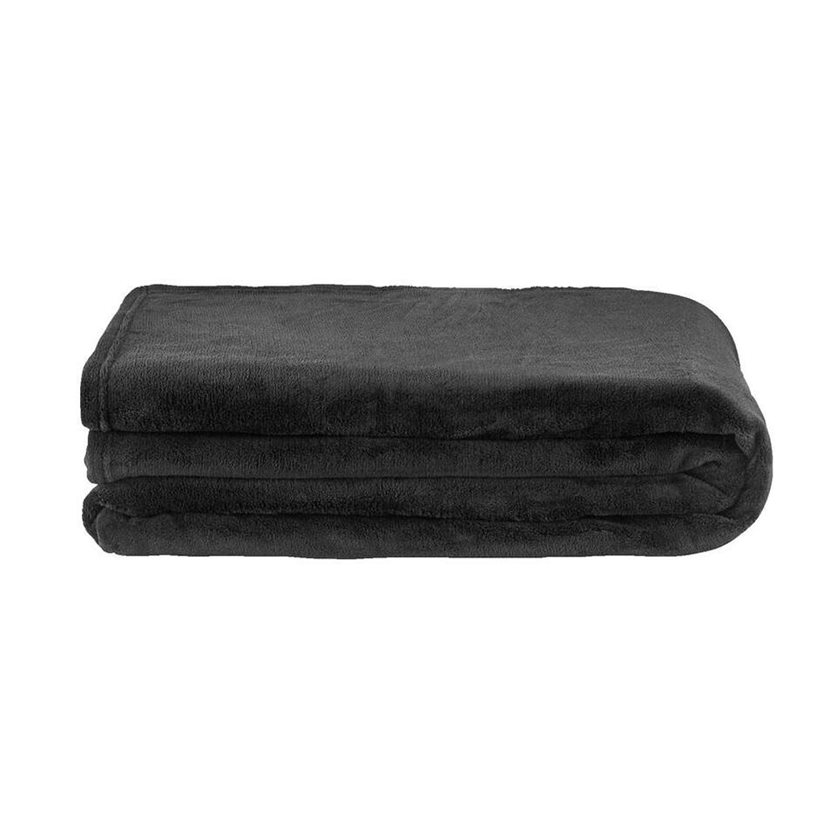 Plaid Niek XXL - Black - 240 x 220 CM