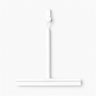 Shower wiper with door hook white