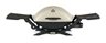 Quality titanium/black table gas grill