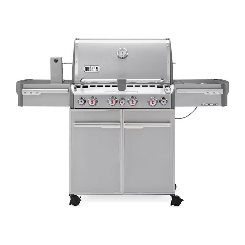 Weber Stephen Summit S-470 LP Stainless Steel Gas Grill
