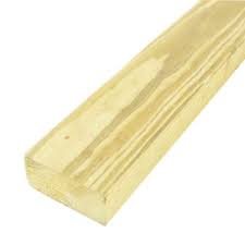 Lumber Pine Pressure Treated Size: 2x4 Inch Length: 18 feet