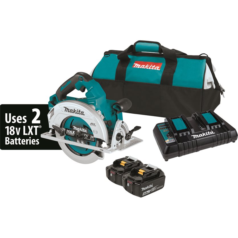 Makita 18V X2 LXT Lithium-Ion (36V) Circular Saw Kit 127V/50-60Hz