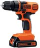 Black+Decker 20V Cordless Drill/Driver - 127V/50-60Hz