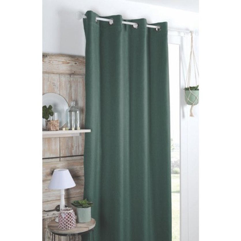 Curtain Copenhague Dark Green 140X260 CM