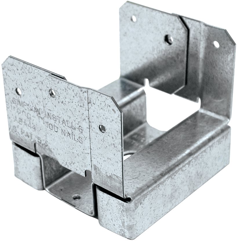 4X4 Adj Post Base Z-Max