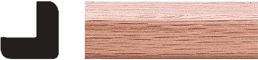 3/4X3/4X8&apos; Oak Osc Molding