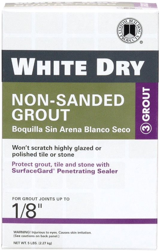 5Lb White Tile Grout